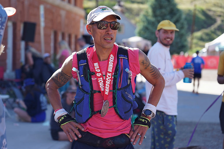 Hardrock 100 finisher with Method Seven Optics