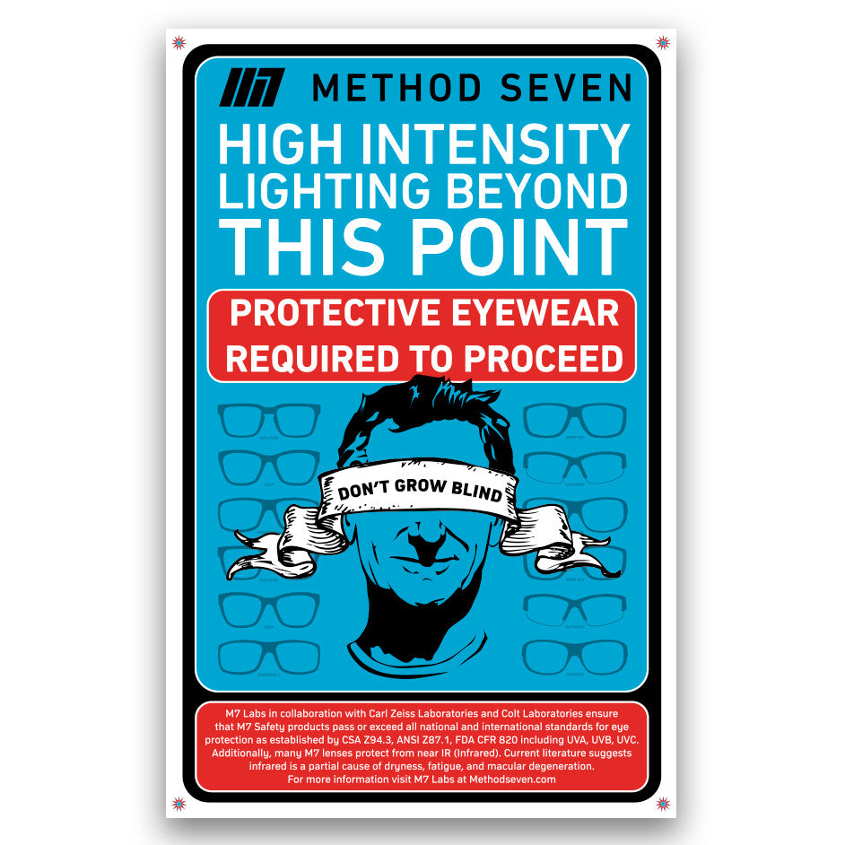 Eye Safety Poster | METHOD SEVEN™