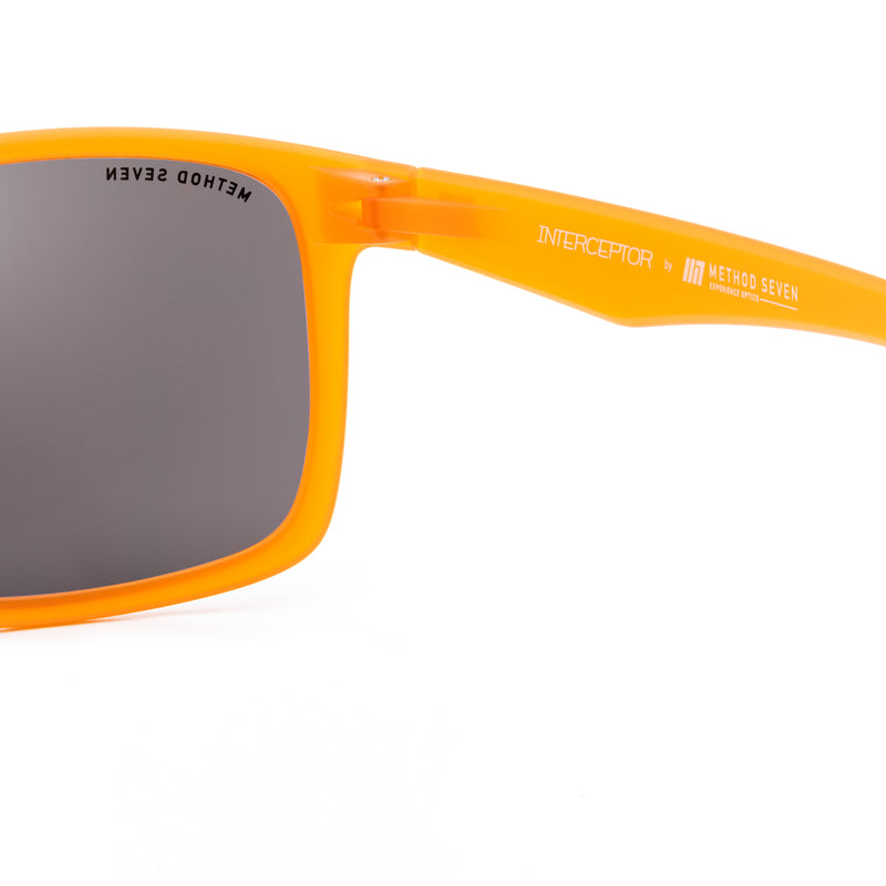 Interceptor FLT24 Rx Translucent Orange Single Vision | Pilot Sunglasses