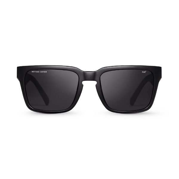 Evolution SUN Matte Black Polarized Sunglasses | METHOD SEVEN™
