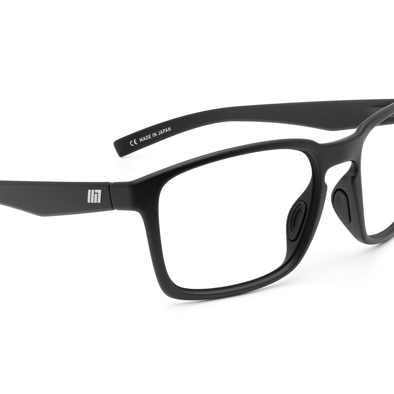 Interceptor Lucid Rx Matte Black Bifocal Readers | Pilot Prescription Glasses
