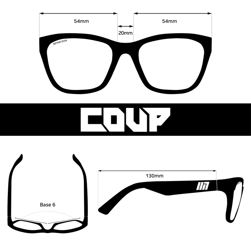 Coup HPS Premium Black | Grow Glasses