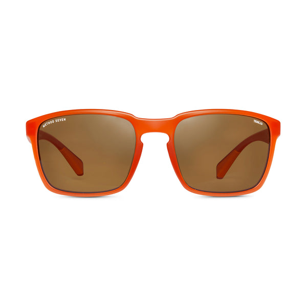 Silverton TRAIL26 Translucent Orange | Trail Running Sunglasses