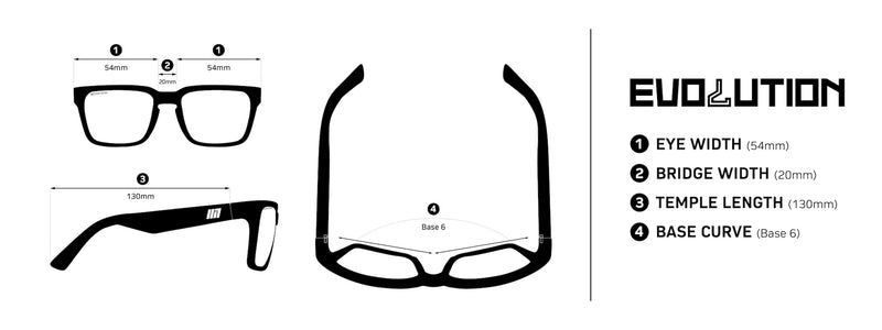 Evolution Black Lucid Rx | Prescription Glasses