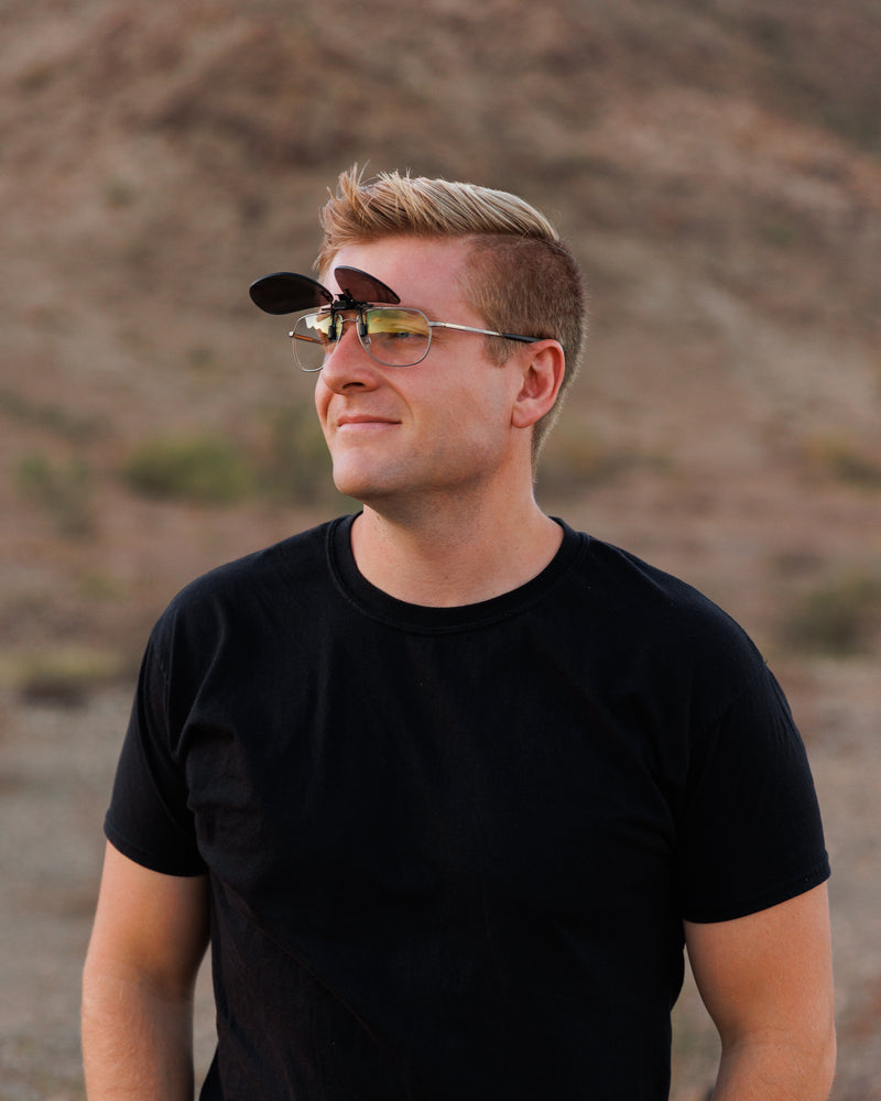 Aviator FLT18 | Clip-On Pilot Sunglasses
